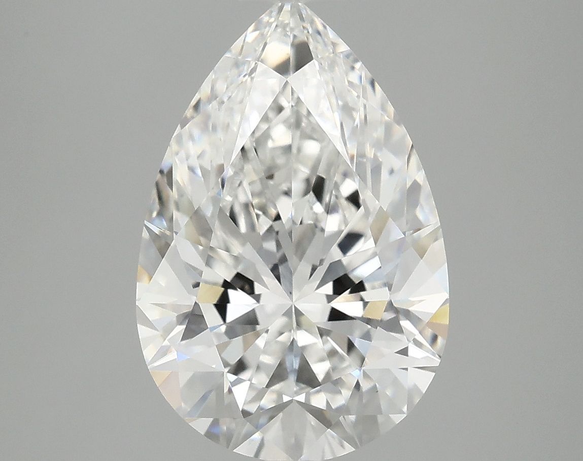 4.10 ct. pear Lab Grown Diamond front image