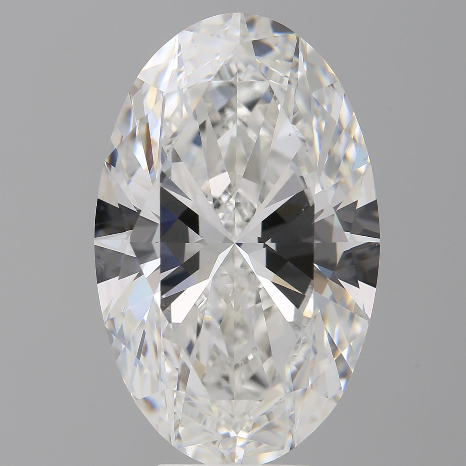9.01 ct. oval Lab Grown Diamond front image