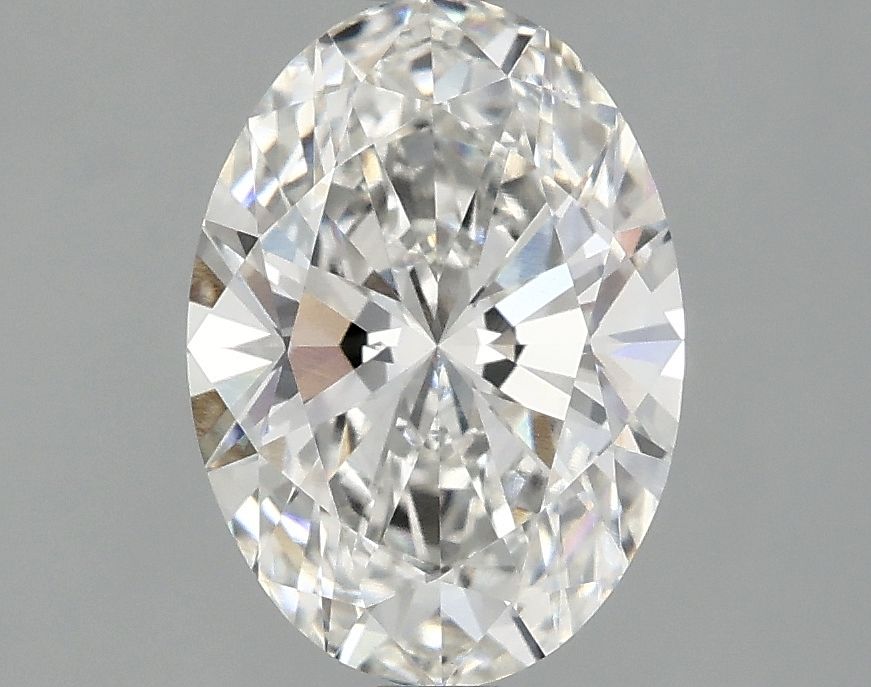 2.10 ct. oval Lab Grown Diamond front image