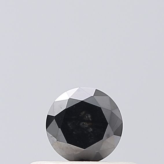0.35 Carat Round Diamond Black VVS2