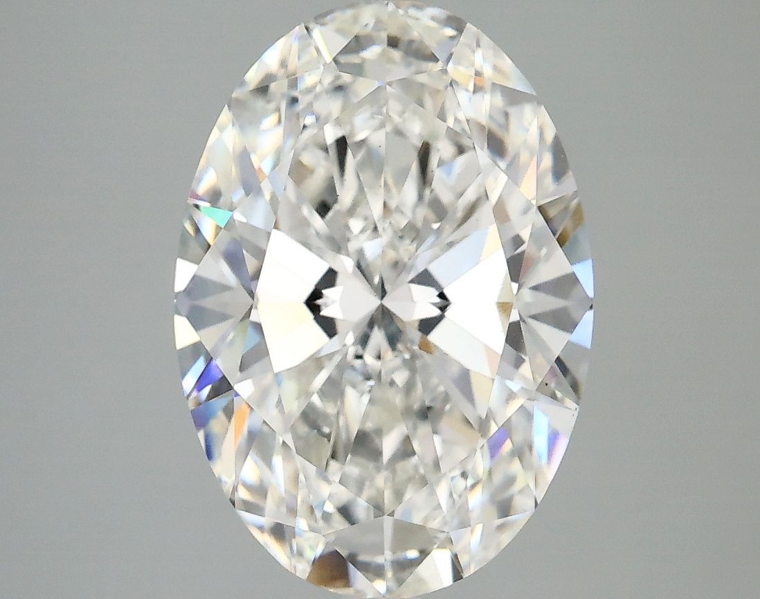 3.95 ct. oval Lab Grown Diamond front image