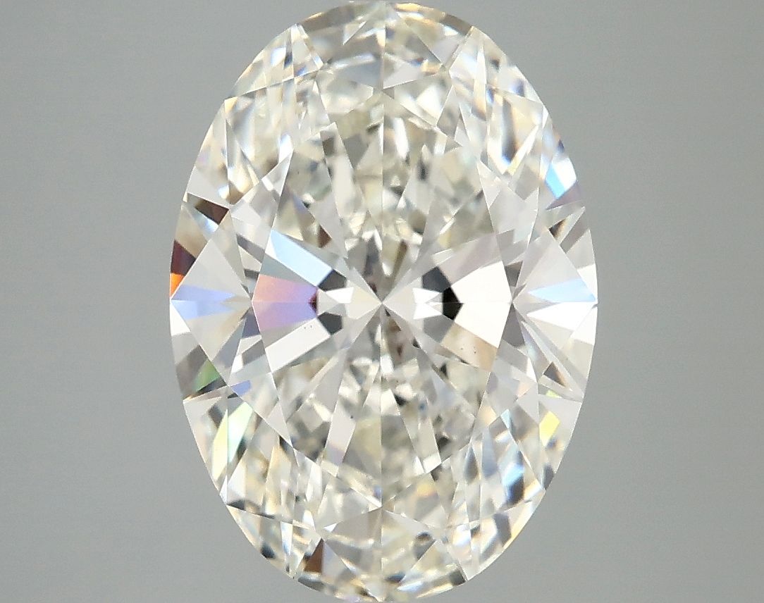 4.03 ct. oval Lab Grown Diamond front image