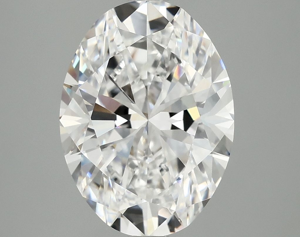 3.86 ct. oval Lab Grown Diamond front image