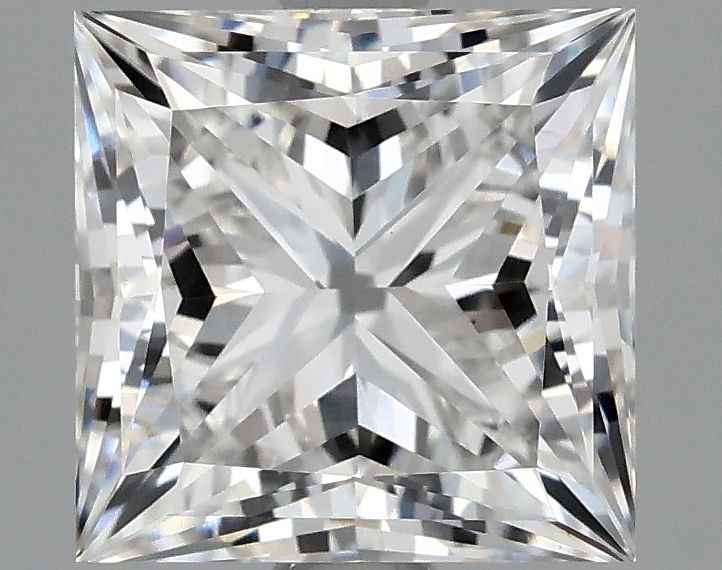 2.10 ct. princess Lab Grown Diamond front image