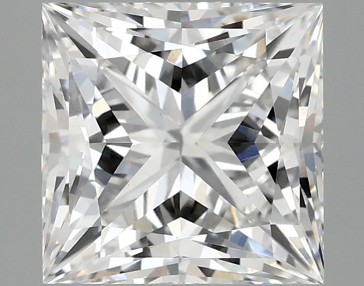 2.10 ct. princess Lab Grown Diamond front image