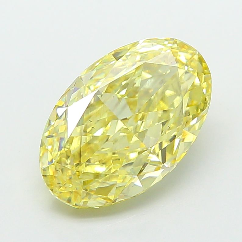 3.03 ct. oval Lab Grown Diamond front image