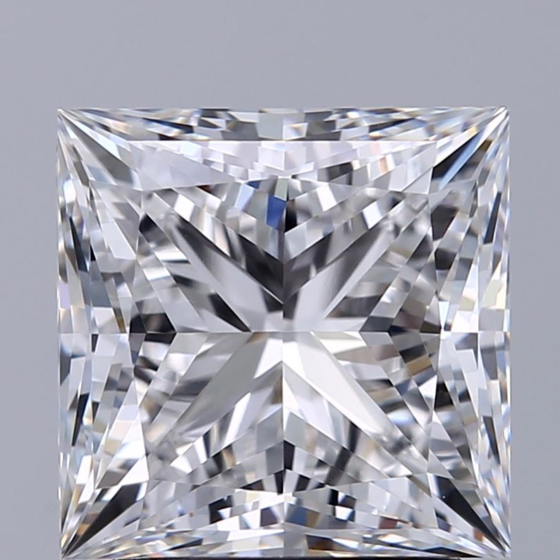 2.87 ct. princess Lab Grown Diamond front image