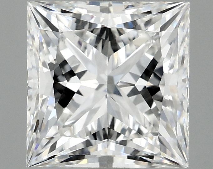 2.90 ct. princess Lab Grown Diamond front image