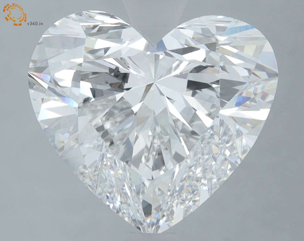 4.27 ct. heart Lab Grown Diamond front image