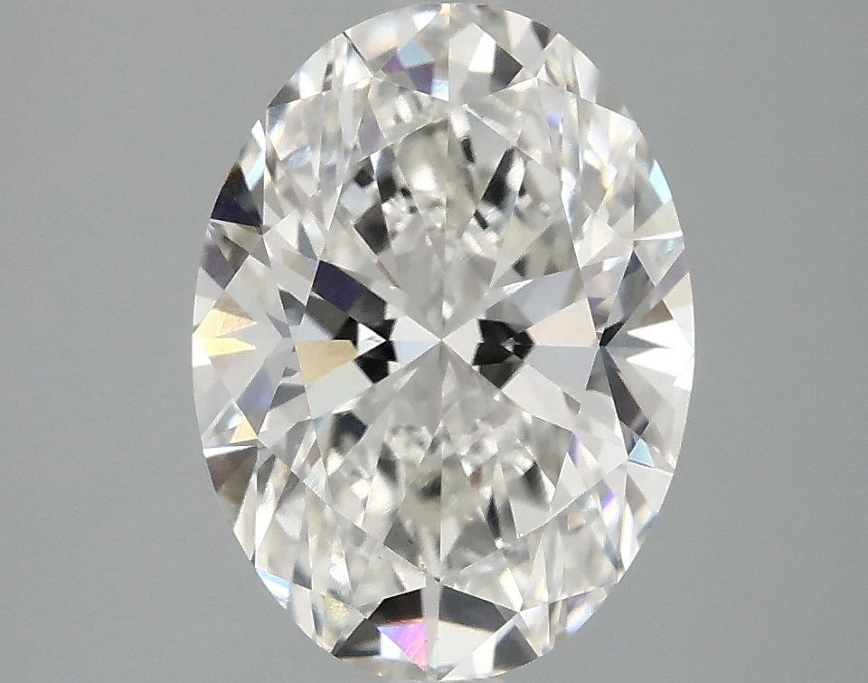 3.09 ct. oval Lab Grown Diamond front image