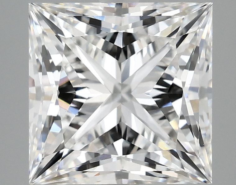 4.08 ct. princess Lab Grown Diamond front image