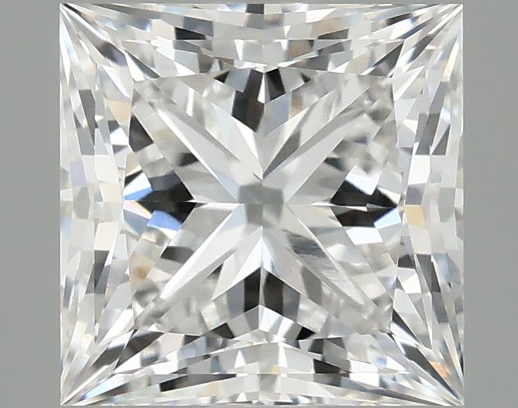 2.57 ct. princess Lab Grown Diamond front image