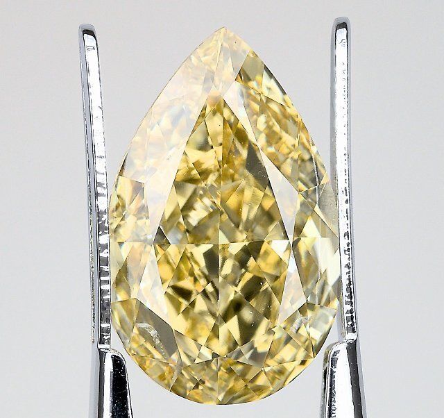 5.01 ct. pear Lab Grown Diamond front image