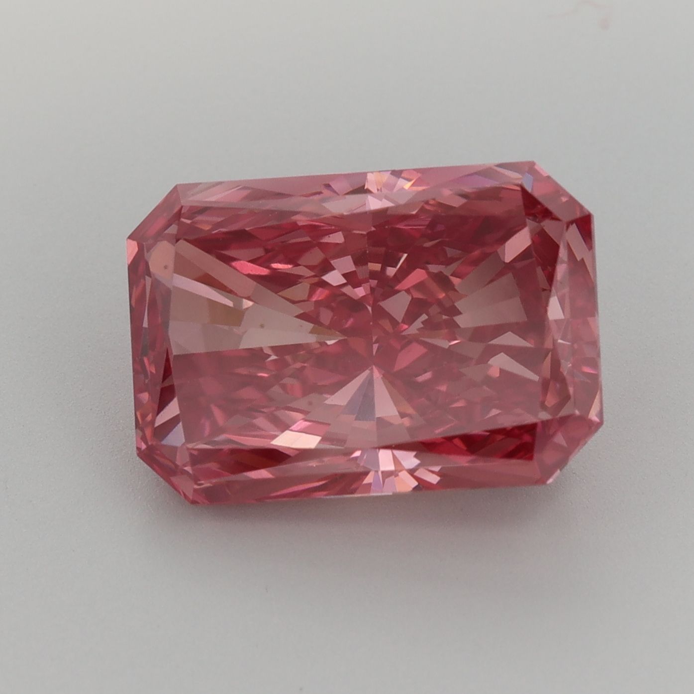 6.07 ct. radiant Lab Grown Diamond front image