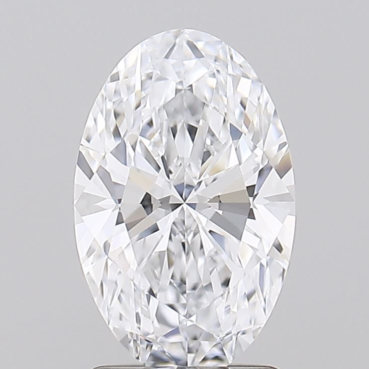 1.78 ct. oval Lab Grown Diamond front image