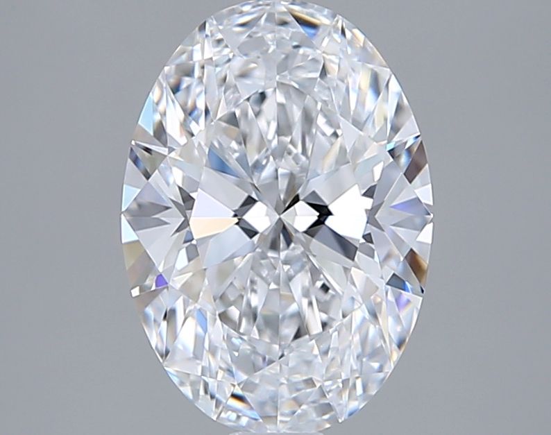 1.75 ct. oval Lab Grown Diamond front image