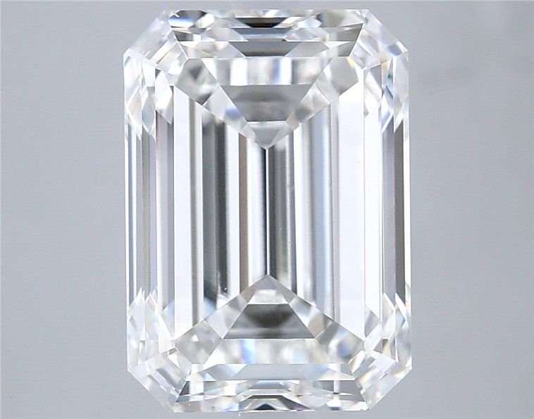 5.52 ct. emerald Lab Grown Diamond front image