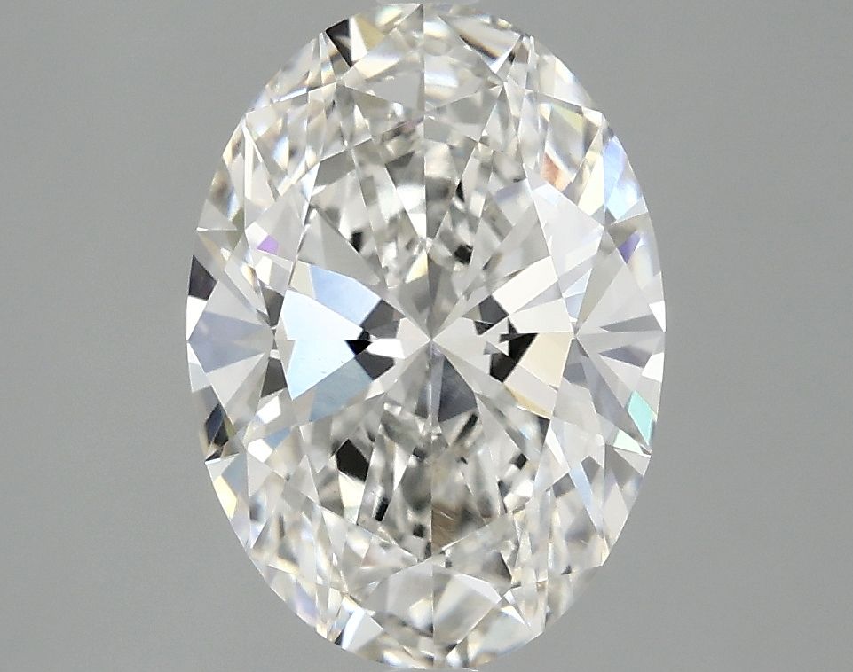 2.45 ct. oval Lab Grown Diamond front image