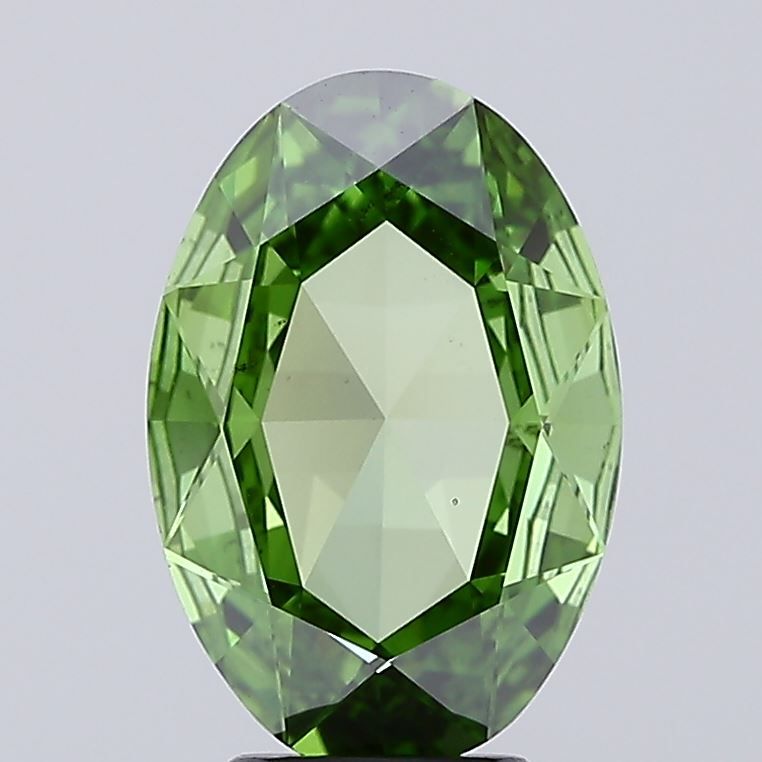 2.76 ct. oval Lab Grown Diamond front image