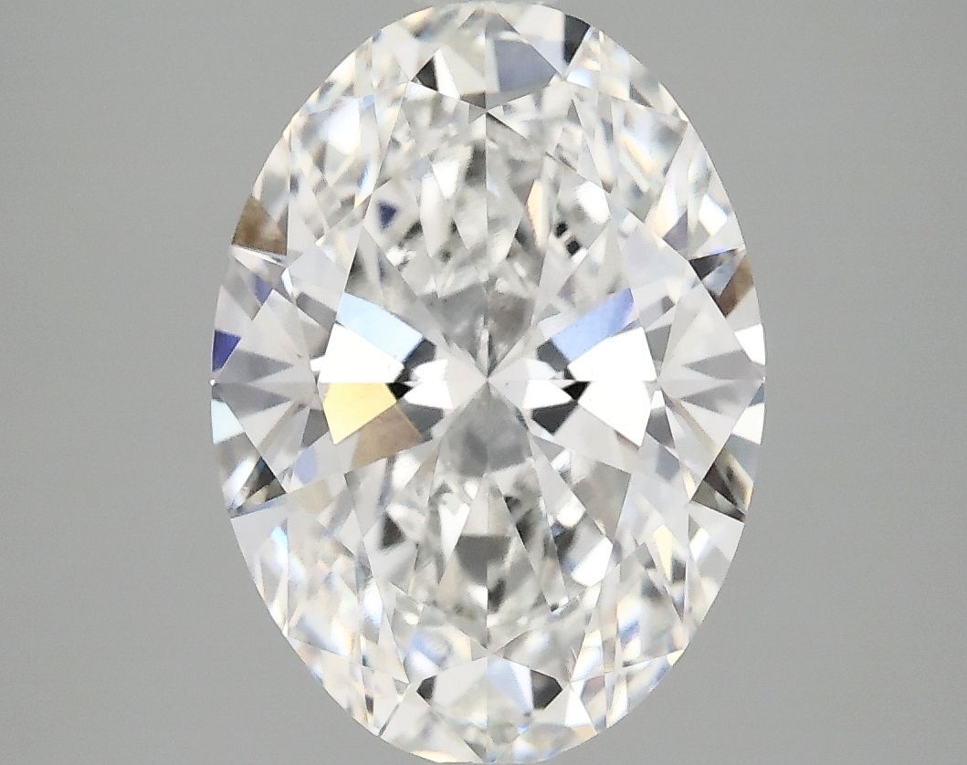 3.83 ct. oval Lab Grown Diamond front image