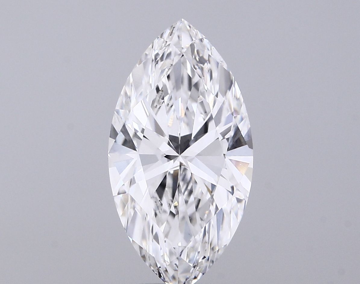 3.08 carat f VVS2 EX Cut IGI marquise diamond
