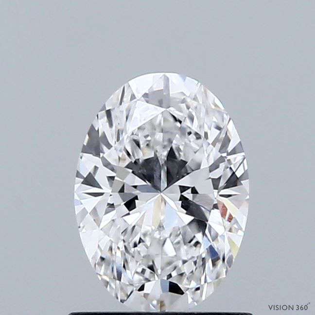1 ct lab-grown Oval Diamond