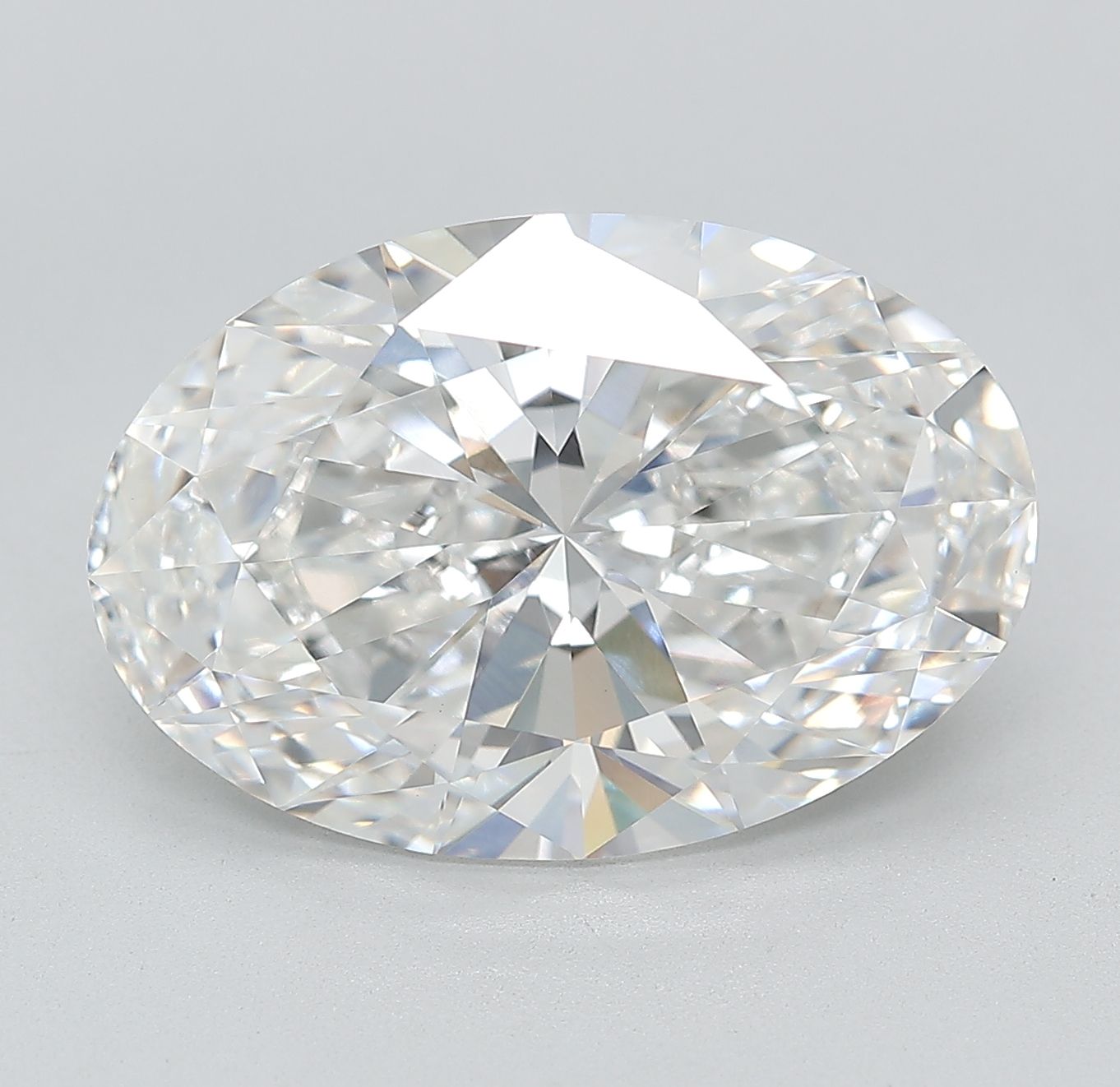 8.52 ct. oval Lab Grown Diamond front image
