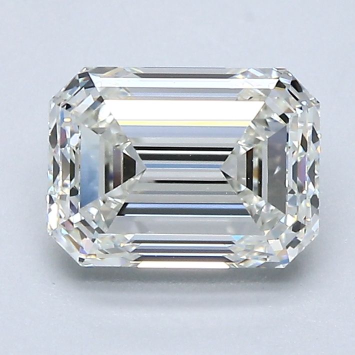 1.7 Carat Emerald Diamond I VVS2