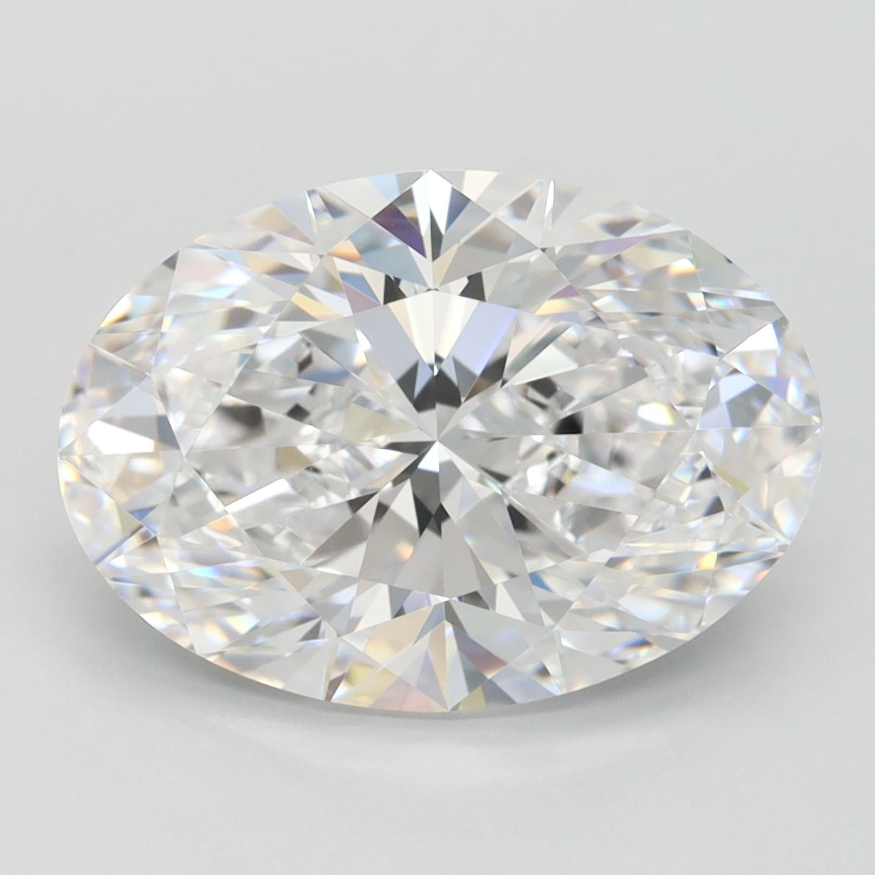 4.21 ct. oval Lab Grown Diamond front image
