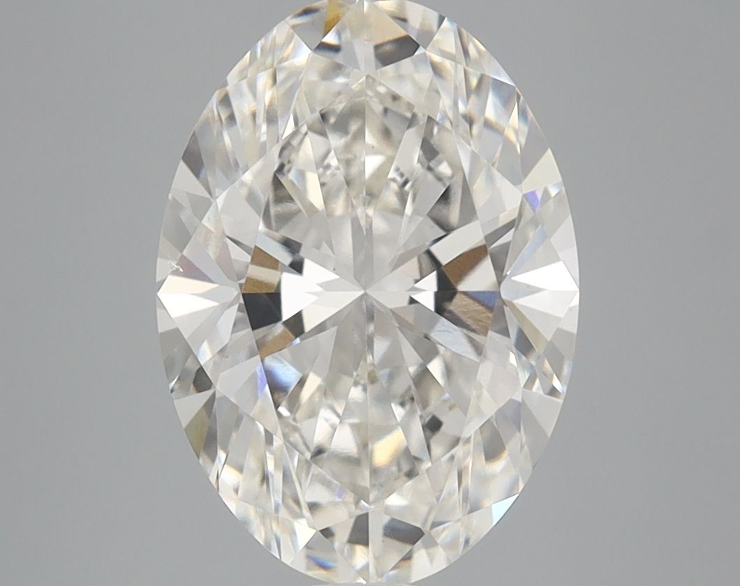 3.31 ct. oval Lab Grown Diamond front image