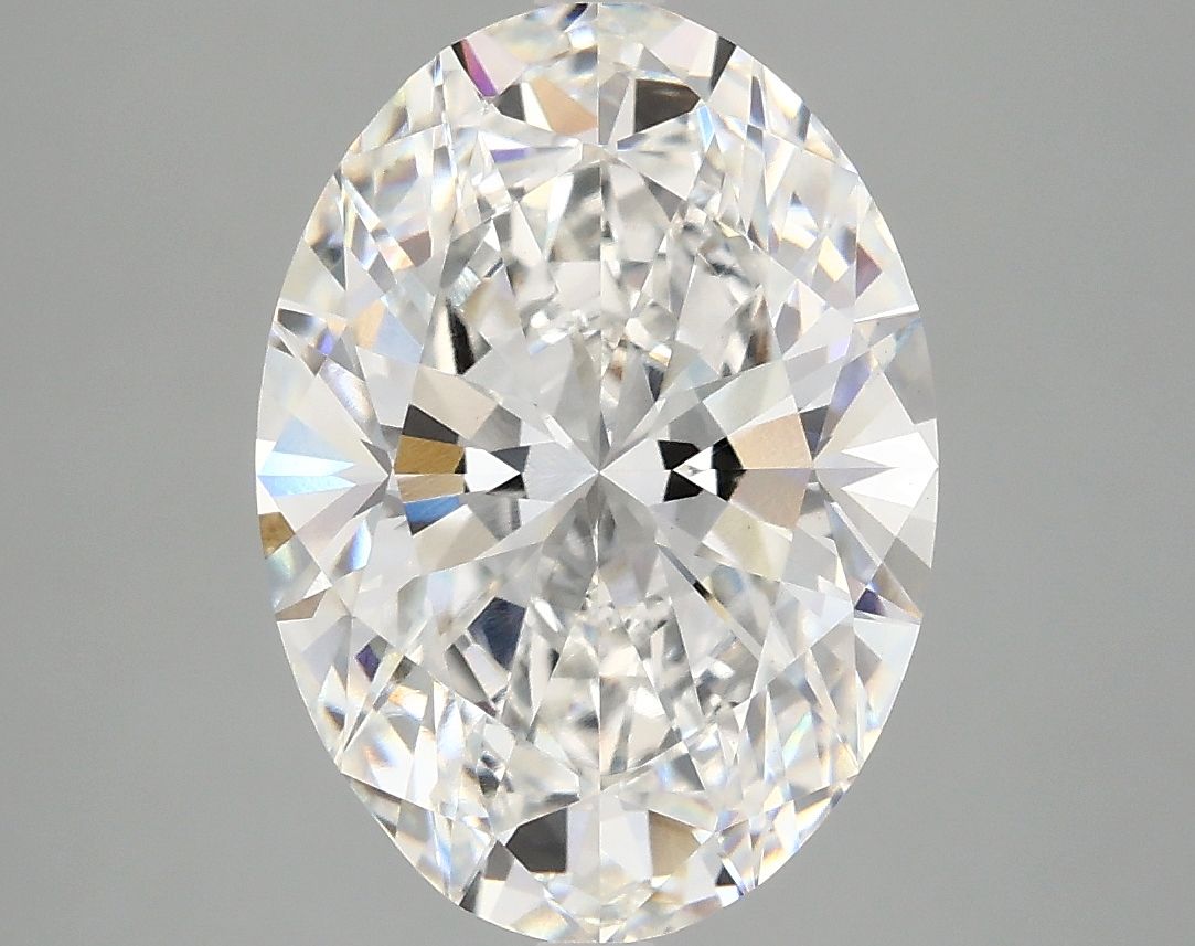 4.07 ct. oval Lab Grown Diamond front image