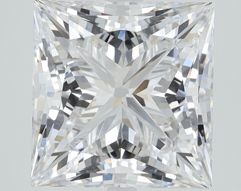 3.75 ct. princess Lab Grown Diamond front image