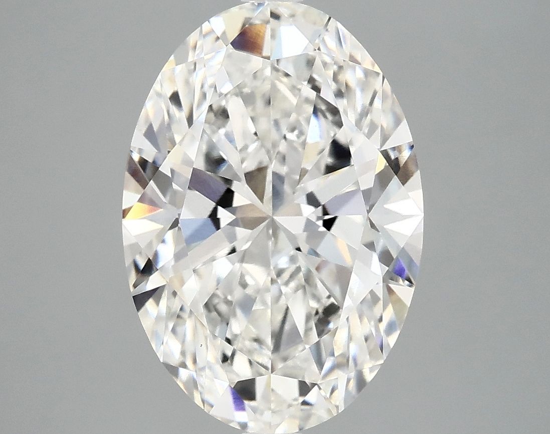 4.05 ct. oval Lab Grown Diamond front image