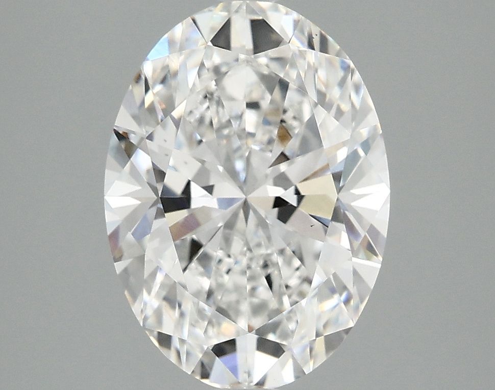 3.08 ct. oval Lab Grown Diamond front image