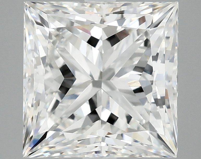 4.17 ct. princess Lab Grown Diamond front image