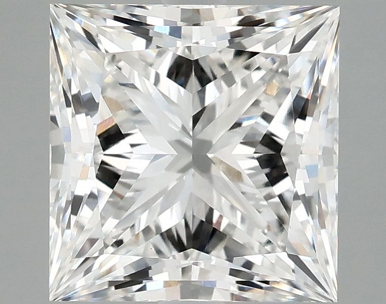 4.18 ct. princess Lab Grown Diamond front image