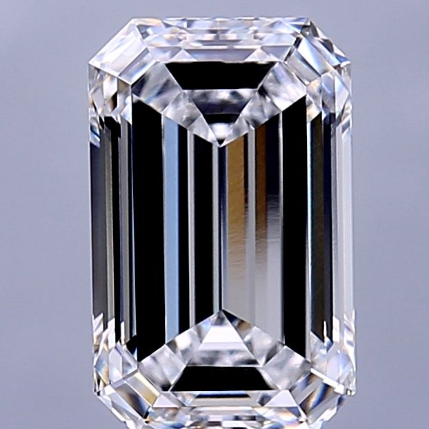 3.18 ct. emerald Lab Grown Diamond front image