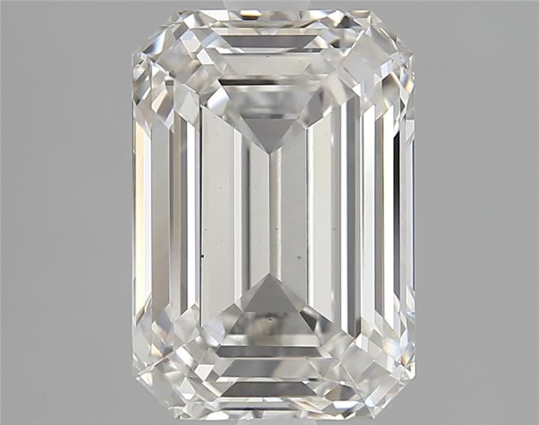 3.21 ct. emerald Lab Grown Diamond front image