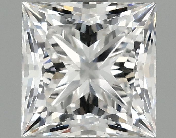 1.92 ct. princess Lab Grown Diamond front image