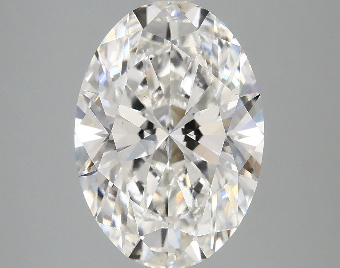 4.10 ct. oval Lab Grown Diamond front image