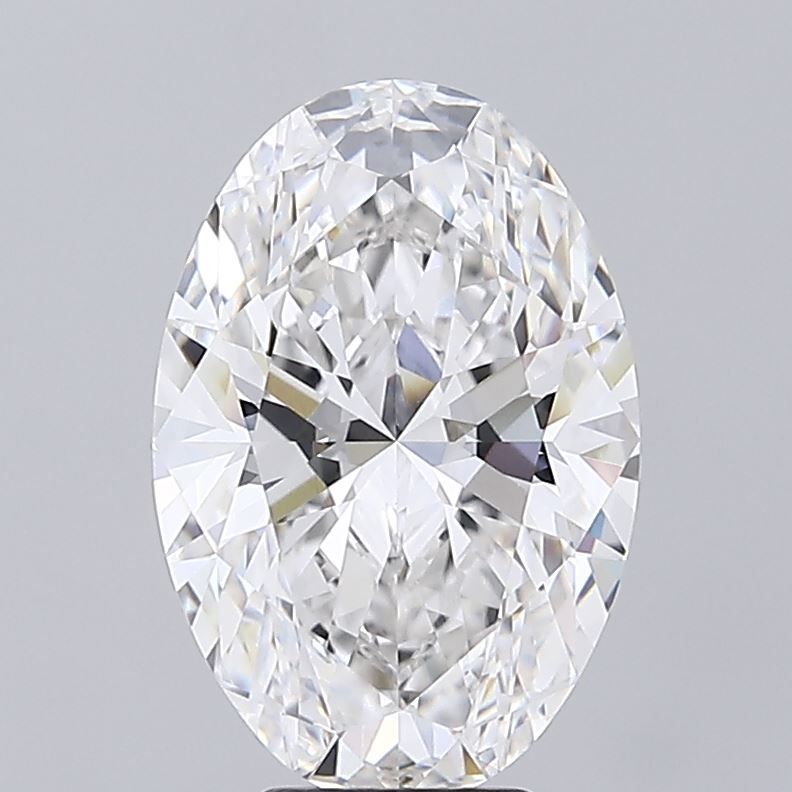 6.01 ct. oval Lab Grown Diamond front image