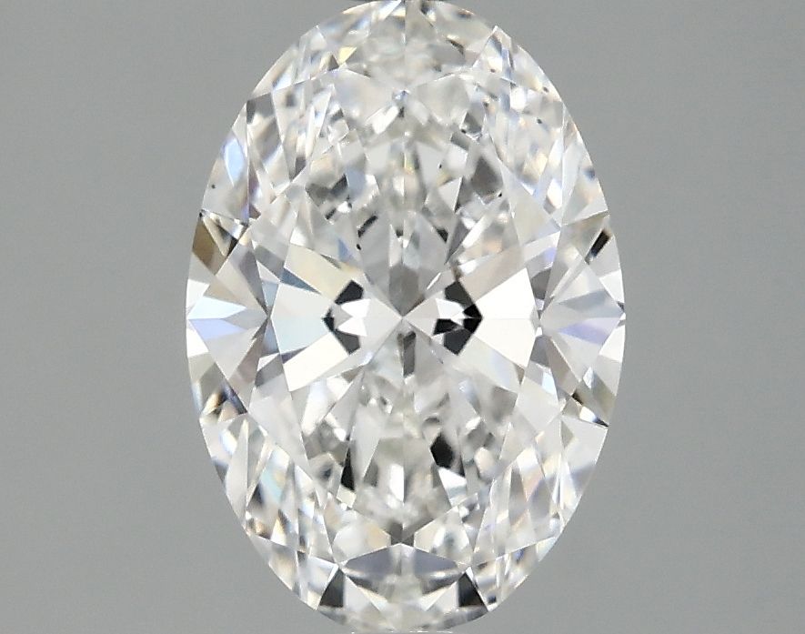 1.57 ct. oval Lab Grown Diamond front image