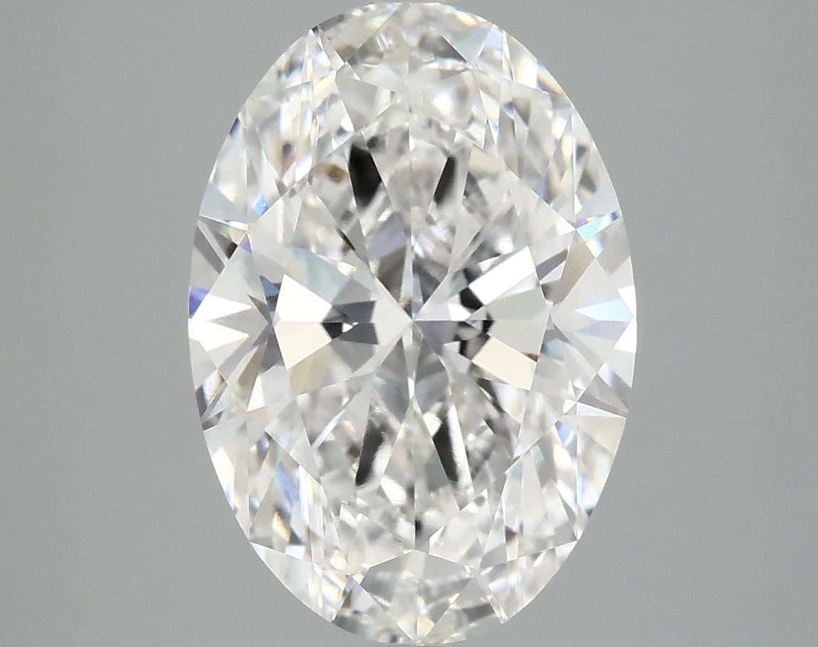 4.10 ct. oval Lab Grown Diamond front image