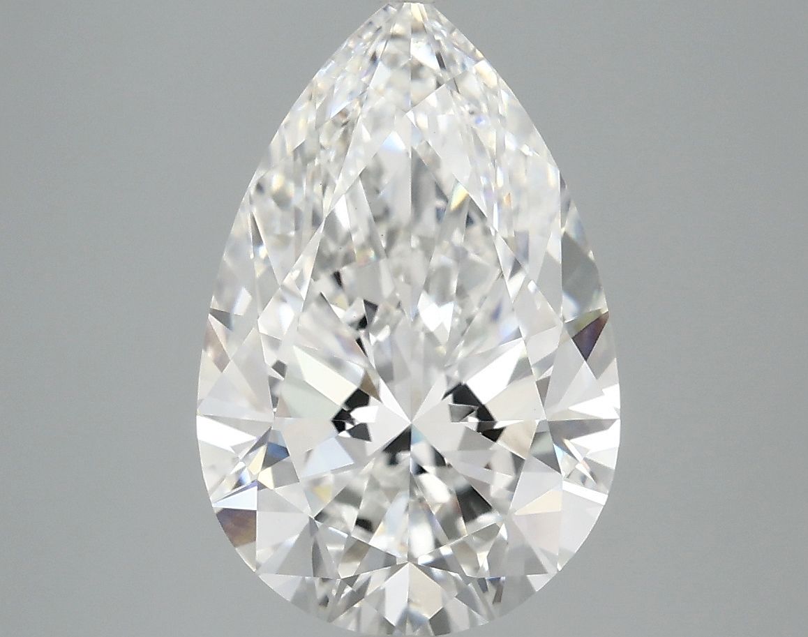 4.10 ct. pear Lab Grown Diamond front image