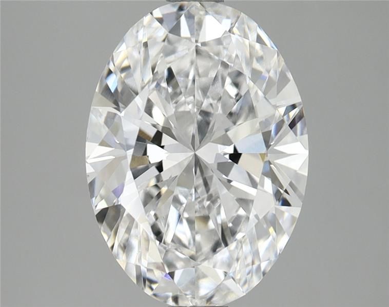 4.14 ct. oval Lab Grown Diamond front image