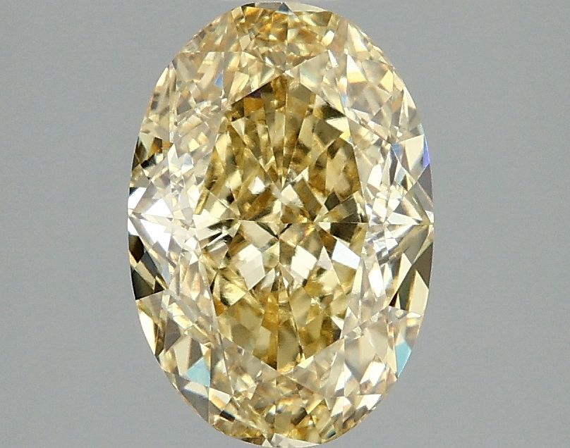 2.10 ct. oval Lab Grown Diamond front image