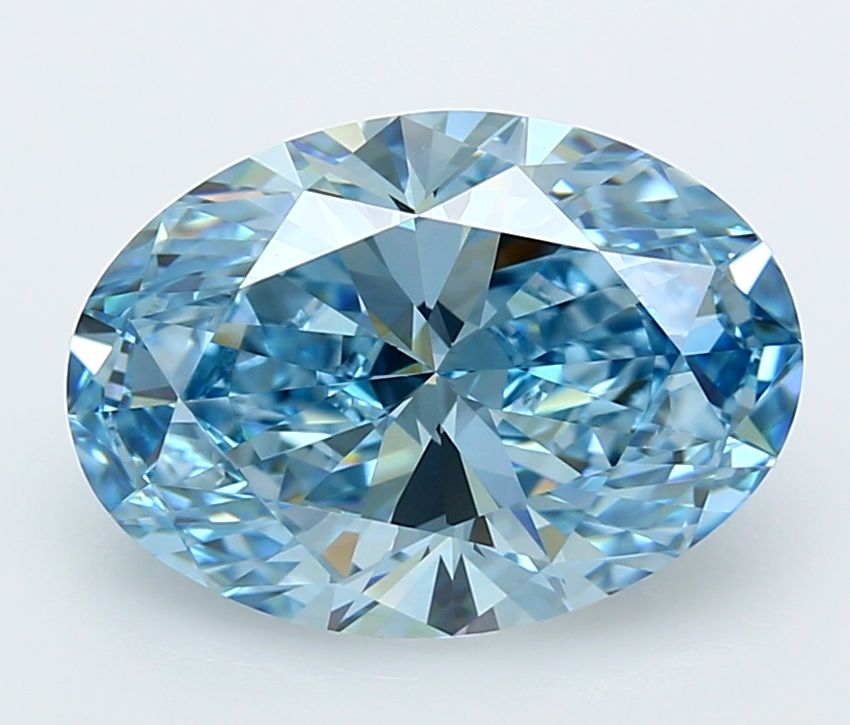 4.97 ct. oval Lab Grown Diamond front image