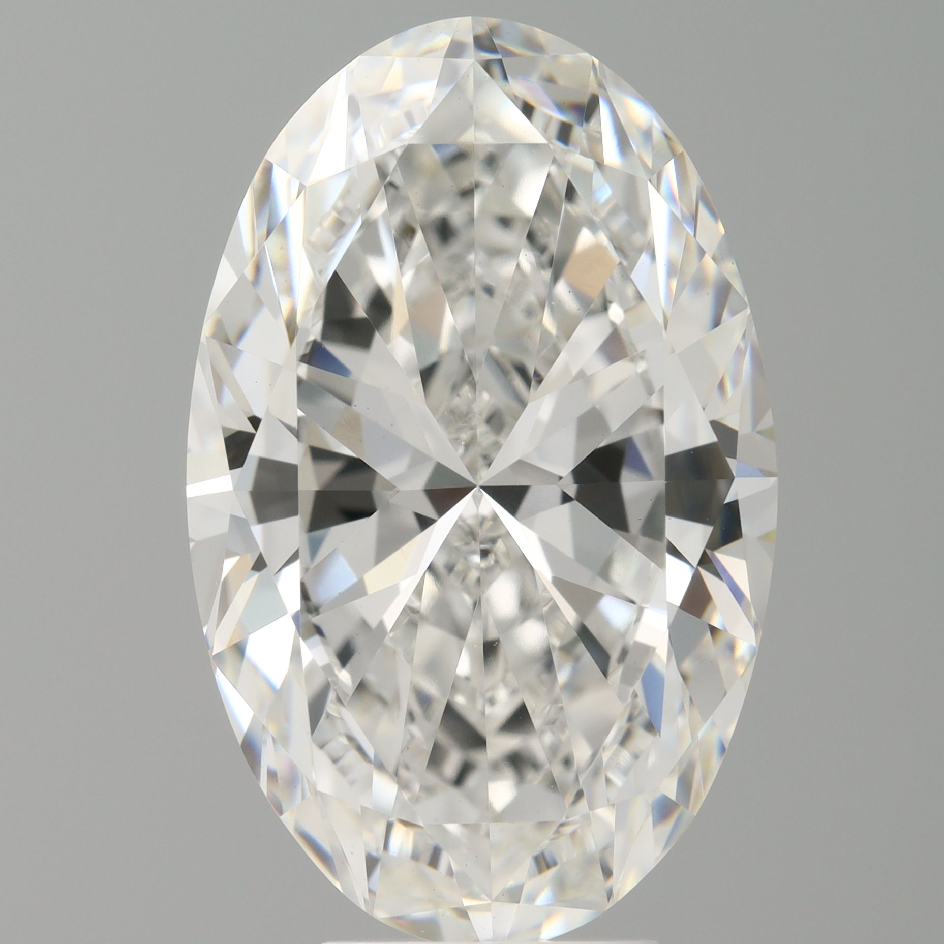 7.02 ct. oval Lab Grown Diamond front image