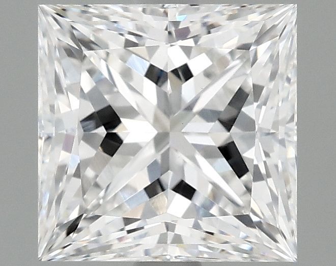 2.10 ct. princess Lab Grown Diamond front image