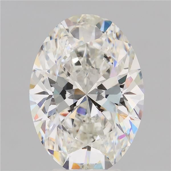 5.04 ct. oval Lab Grown Diamond front image